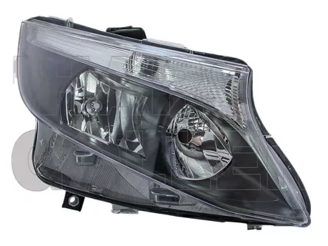 Mercedes Viano (W447) 2014.02.01- fényszóró H7/H15 jobb+nappali fény szürke h. (motorral)TYC (166D)