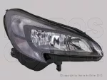   Opel Corsa D 2011.03.01-2014.08.31 fényszóró 2H7 jobb +LED napp.f., motorral TYC (1ACI)