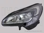   Opel Corsa D 2011.03.01-2014.08.31 fényszóró 2H7 bal +LED napp.f., motorral TYC (1ACG)