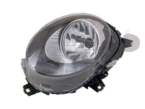 Mini (BMW) 3 2014.03.01- Fényszóró H4 bal fehér villogó(motorral) TYC (19W6)