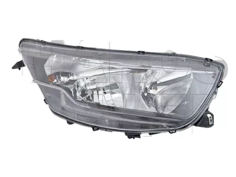 Iveco Daily 2014.07.01-2019.05.31 fényszóró H7/H1+napp.f. jobb fekete házas (motorral) TYC (1DSS)