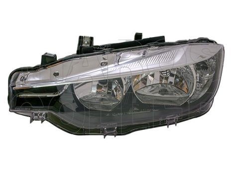 BMW 3 (F30, F31) 2015.05.01-18.11.01 Fényszóró 2H7+LED nappali fény bal (motorral) TYC (191A)