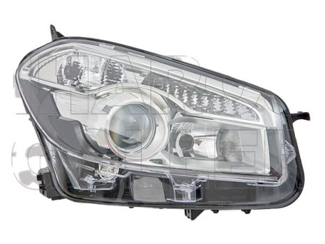 Nissan Qashqai J10 2010.05.01-2013.11.30 fényszóró XENON D1S/H7 jobb elekt.+ izzó nélk.(motorral) (1CS9)