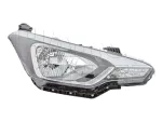   Hyundai I20 2014.12.01-2018.05.31 Fényszóró H4 jobb, fekete házas 5a. (motoros állítás, motor nélkül) TYC (1G1R)