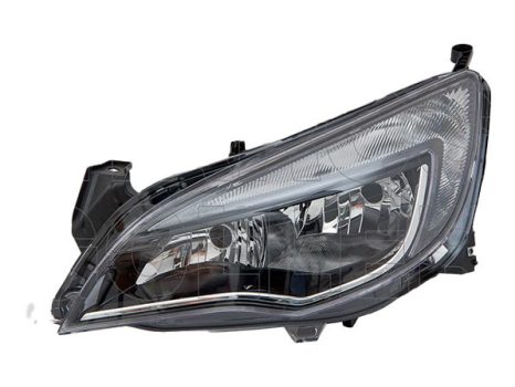 Opel Astra J/2 2012.09.01-2015.05.30 Fényszóró 2H7 fek.h.króm ker. bal (motorral) TYC (1KLG)