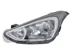   Hyundai I10 2013.11.01-2019.12.01 fényszóró H4/H7 bal fekete házas (motorral) TYC (1T81)