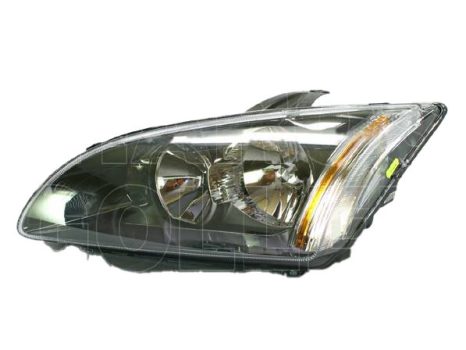 Ford Focus 2004.09.01-2007.08.31 Fényszóró H7/H1 bal (fekete házas) (0KAS)
