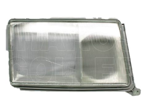 Mercedes (W124) 1985.01.01-1995.05.31 Fényszóró üveg kerettel jobb (89.9-93.5) TYC (0GM5)