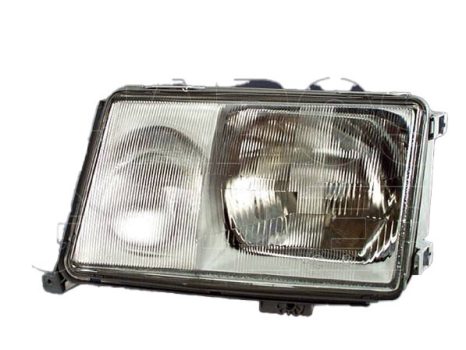 Mercedes (W124) 1985.01.01-1995.05.31 Fényszóró H4/H3 bal (89.9-93.5-ig) TYC (0FT5)