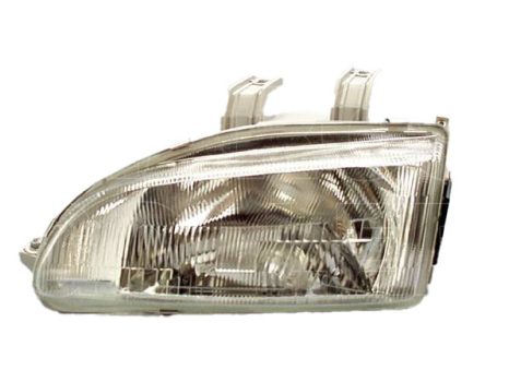 Honda Civic (5.gen) 1991.10.01-1995.10.31 Fényszóró H4 bal 3/4 ajtós (belülről állítható) TYC (0FUF)