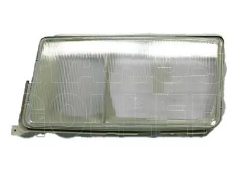 Mercedes (W201) 1983.01.01-1993.05.31 Fényszóróüveg műanyag kerettel bal TYC (0GMP)