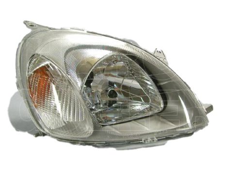 Toyota Yaris 1999.04.01-2003.01.31 Fényszóró H4 jobb Stanley tip.(motorral) TYC (0FX8)