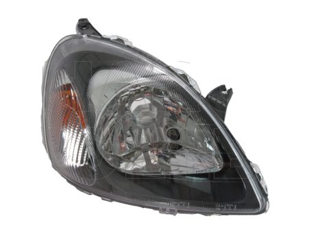 Toyota Yaris 1999.04.01-2003.01.31 Fényszóró H4 jobb, fekete házas (motorral) TYC (08AW)