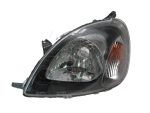   Toyota Yaris 1999.04.01-2003.01.31 Fényszóró H4 bal, fekete házas (motorral) TYC (0WZL)
