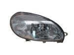   Daewoo Lanos T100 1997.05.01-2004.01.01 Fényszóró H4 jobb króm házas (belülről állítható) TYC (02TK)
