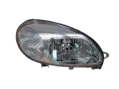 Daewoo Lanos T100 1997.05.01-2004.01.01 Fényszóró H4 jobb króm házas (belülről állítható) TYC (02TK)