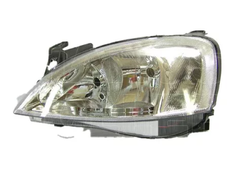 Opel Corsa C 2000.09.01-2006.08.31 fényszóró 2H7 bal 02.8-ig (motoros állítás, motor nélkül) VALEO tip. TYC (0HEU)