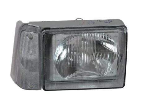 Fiat Panda Restyl. 1986.01.01-2003.02.28 Fényszóró2 vagy H4 jobb fehér villogó(manuális)TYC (01PJ)
