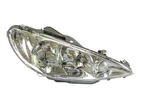 Peugeot 206 1998.09.01-2007.07.31 Fényszóró 2H7 jobb 05.11-ig (belülr. áll) TYC (0HNX)