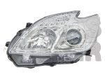   Toyota Prius 2010.01.01-2012.04.30 Fényszóró H11/HB3 bal, króm házas (motorral) TYC (1DTR)