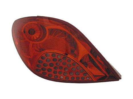 Peugeot 207 2006.06.01-2013.06.30 Hátsó lámpa komplett jobb (3/5 ajtós) VISTEON (0LVA)