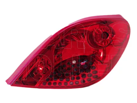 Peugeot 207 2006.06.01-2013.06.30 Hátsó lámpa jobb (CC) VISTEON (04C0)