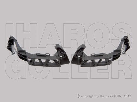 Peugeot 207 2006.06.01-2013.06.30 Hátsó lökhárító tartó bal+jobb (egybe csom.) (1D7V)