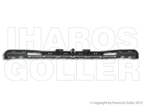 Peugeot 207 2006.06.01-2013.06.30 Rács a lökhárítóba, felső (09-től) (0ZMB)