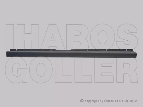 Citroen Jumper 2006.07.01-2013.12.31 Hátsó lökhárító középrész szürke (1K41)