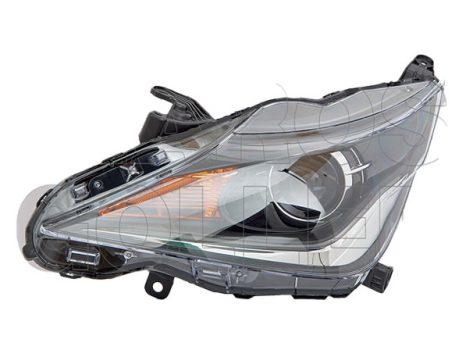 Toyota Aygo 2014.05.01-18.06.15 fényszóró HIR2/LED bal (motorral) DEPO (1BML)