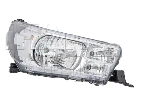 Toyota Hilux 2016.06.01-2020.05.30 Fényszóró H4 jobb (motoros állítás, motor nélkül) DEPO (1B5P)