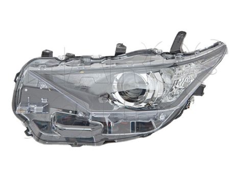 Toyota Auris 2015.06.01-2019.02.01 Fényszóró HIR2/LED bal, V.-típ. (motoros állítás, motor nélkül) DEPO (1CYN)