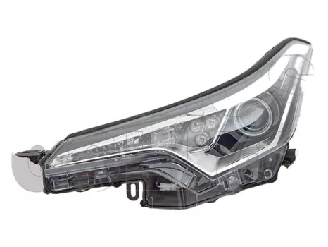 Toyota C-HR 2016.09.01- Fényszóró HIR2/LED bal (motoros állítás, motor nélkül) DEPO (1F3V)