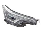   Toyota C-HR 2016.09.01- Fényszóró HIR2/LED jobb (motoros állítás, motor nélkül) DEPO (1F3W)