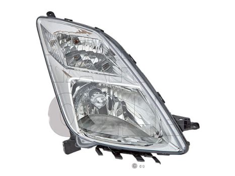 Toyota Prius 2003.04.01-2009.12.31 Fényszóró H4, jobb -05.11 (motoros állítás, motor nélkül) DEPO (1JK8)