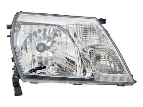 Toyota Hi-ACE XH10 1995.09.01-2012.01.31 Fényszóró H4 jobb 06.09- (motoros állítás, motor nélkül) DEPO (1AZ2)