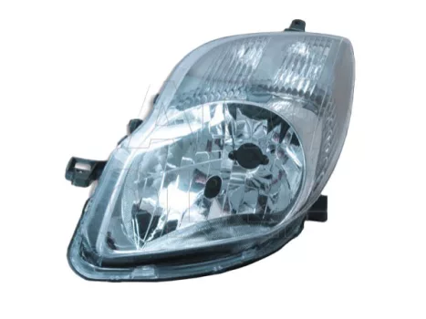 Toyota Yaris 2009.01.01-2011.10.15 Fényszóró H4 bal füst házas V-tip. (motorral) DEPO (0239)