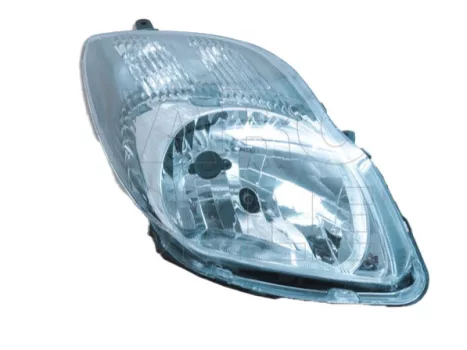Toyota Yaris 2009.01.01-2011.10.15 Fényszóró H4 jobb füst házas V-tip.(motorral) DEPO (023A)