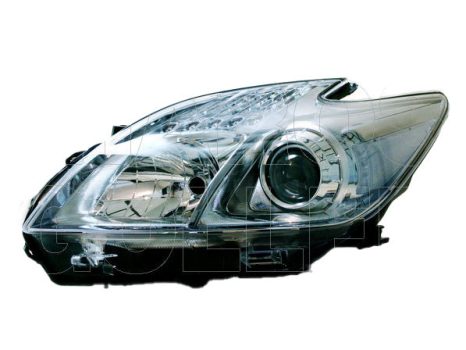 Toyota Prius 2010.01.01-2012.04.30 Fényszóró H11/HB3 bal, kék házas (motoros állítás, motor nélkül) DEPO (0Z25)