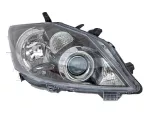   Toyota Auris 2010.03.01-2012.08.31 fényszóró H11/HB3 jobb sötét házas Val.-tip(motoros állítás, motor nélkül)DEPO (0PS7)