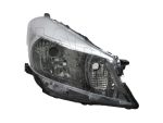   Toyota Yaris 2011.10.15-2014.06.30 fényszóró H4 jobb króm házas (motoros állítás, motor nélkül) DEPO (0PU8)