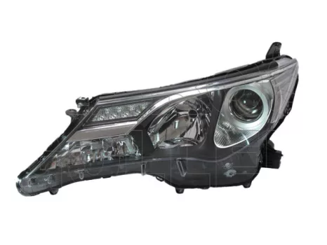 Toyota RAV-4 XA40 2013.04.13-2015.12.01 Fényszóró HB3/HB3/LED bal (motoros állítás, motor nélkül) DEPO (0WJB)