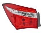   Toyota Corolla (E16/17) 2013.07.01-2019.02.01 Hátsó lámpa üres bal külső -16 (Sedan) (0WXV)