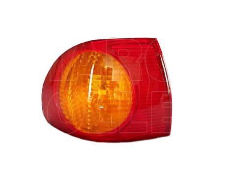 Toyota Corolla (E11) 1997.05.01-1999.09.30 Hátsó lámpa üres bal külső 4a. DEPO (0SEY)