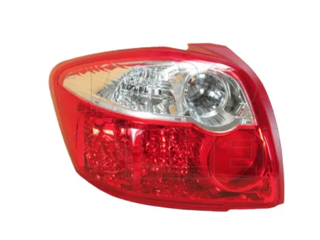 Toyota Auris 2010.03.01-2012.08.31 Hátsó lámpa üres bal (05V1)