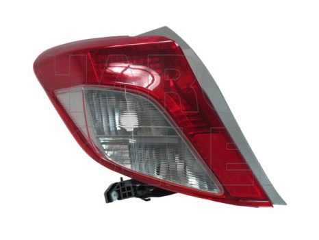 Toyota Yaris 2011.10.15-2014.06.30 Hátsó lámpa üres bal nem Hybrid (Koito tip.) DEPO (08PA)