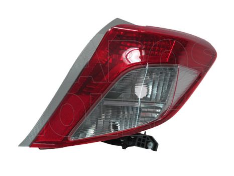 Toyota Yaris 2011.10.15-2014.06.30 Hátsó lámpa üres jobb nem Hybrid (Koito tip.) DEPO (08P8)