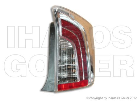 Toyota Prius 2012.05.01-2015.12.30 Hátsó lámpa üres jobb LED-es DEPO (05K3)