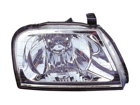 Mitsubishi L 200 (K60,70) 1996.01.01-2001.06.03 Fényszóró H4 jobb el.áll. DEPO (0T3V)