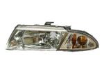   Mitsubishi Carisma (DA1-6A) 1999.03.01-2003.12.02 Fényszóró H4 bal 01.07-ig (belülről állítható) DEPO (0L9B)